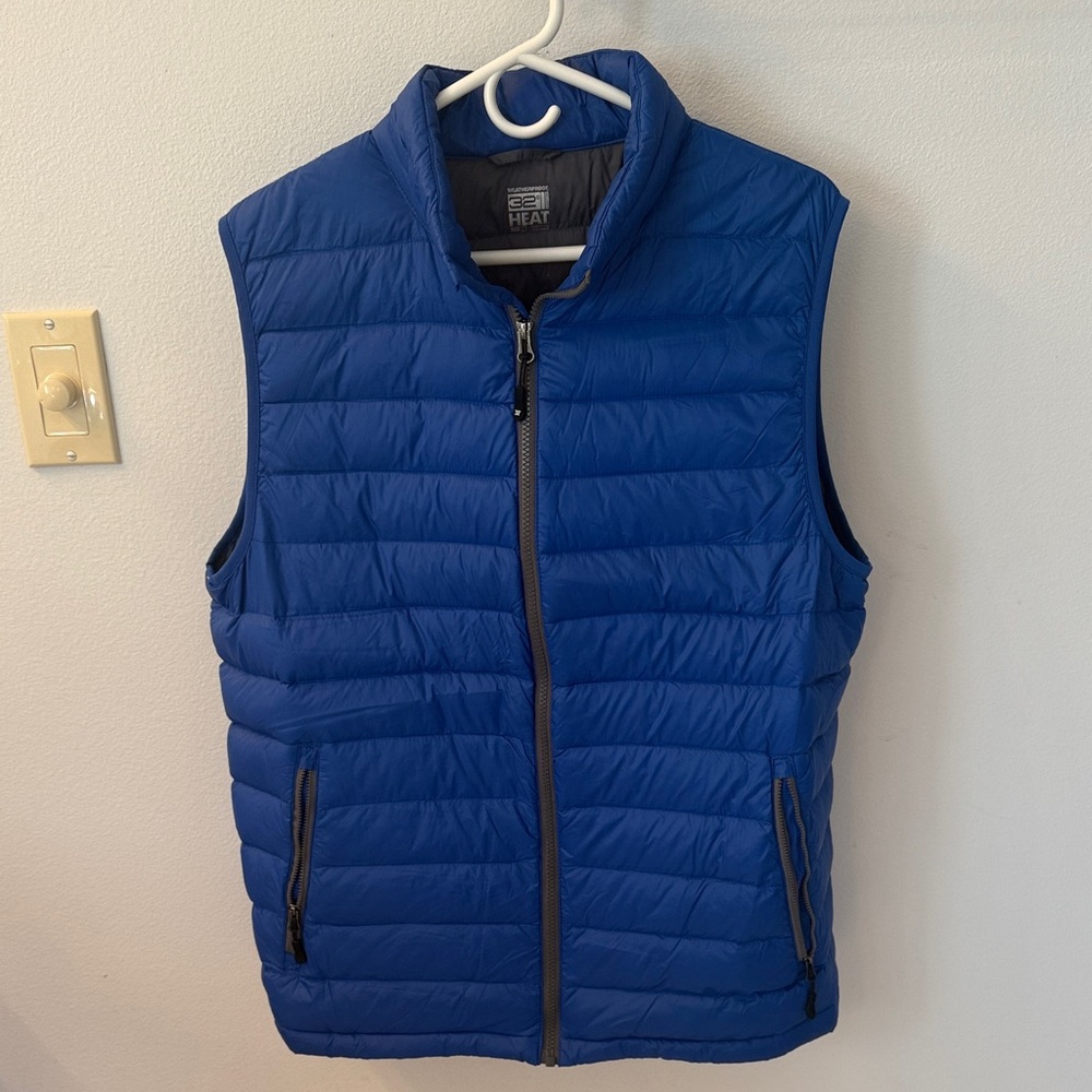Weatherproof 32 Men's Blue Puffer Vest